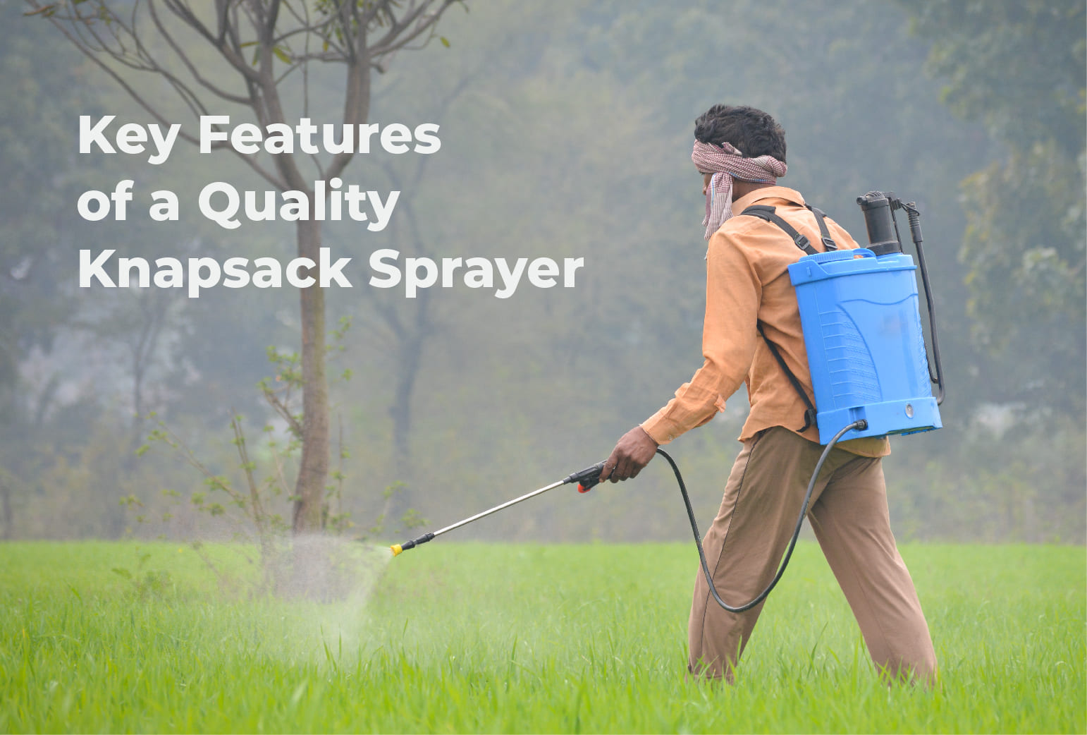 knapsack sprayer